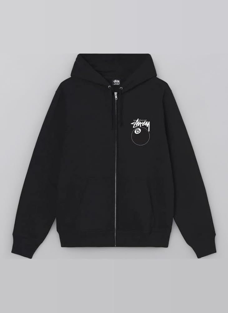 STUSSY AMEX ステューシー スウェットパーカー Lサイズ 21aw Amazon.co.jp: [ステューシー] 8 BALL ZIP HOOD スウェット